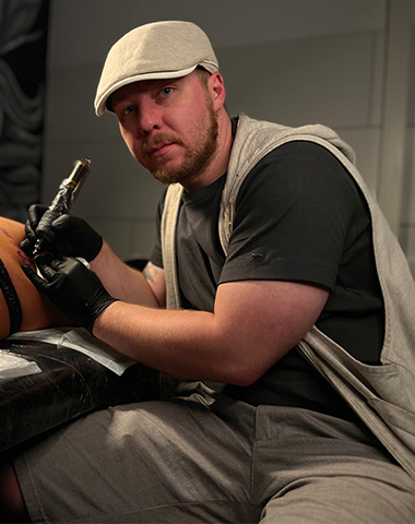 top Tattoo-Artist  Stephan  seit 2016