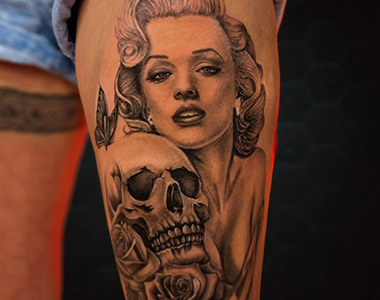 Micha Tattoo Contest Brandenburg 2025 Platz 2.