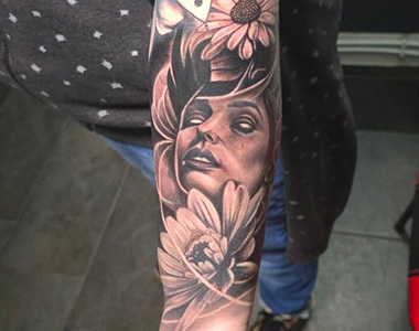 tattoo-studio-brandenburg gestochen scharf Tattoo von micha